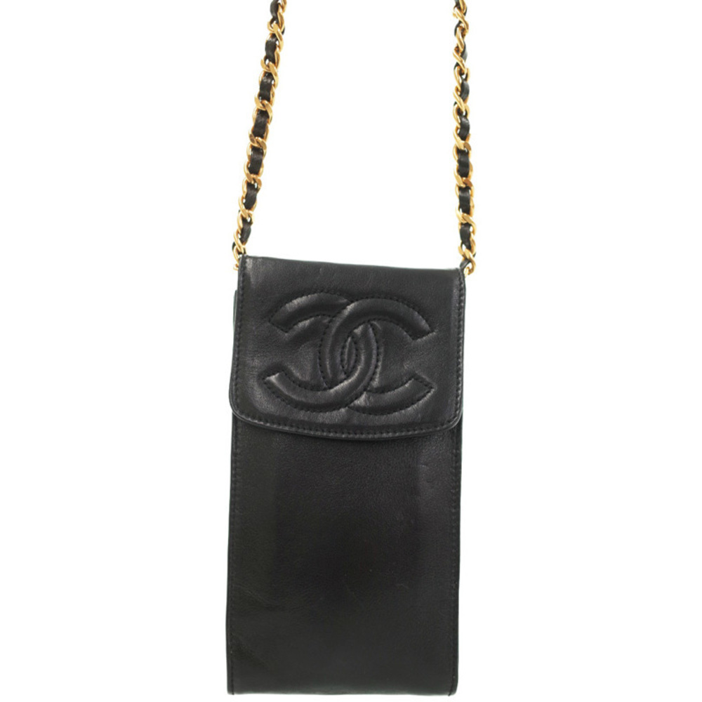 Chanel Coco Mark Chain Pochette Shoulder Bag